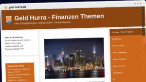 Publish Guest Post on geld-hurra.de