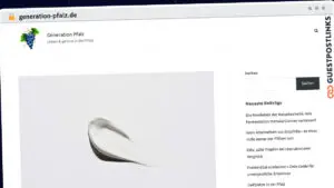 Publish Guest Post on generation-pfalz.de