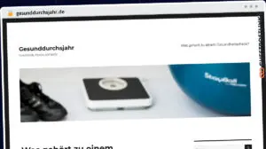 Publish Guest Post on gesunddurchsjahr.de