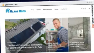 Publish Guest Post on glasshous.com