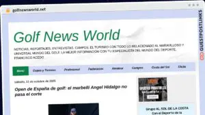 Publish Guest Post on golfnewsworld.net