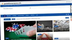 Publish Guest Post on goodaffiliateprograms.info