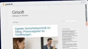 Publish Guest Post on grisoft.de