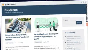 Publish Guest Post on grundgruen.de