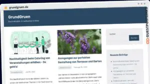 Publish Guest Post on grundgruen.de