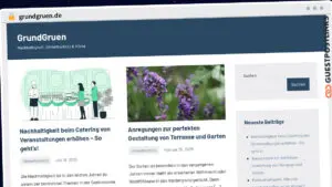 Publish Guest Post on grundgruen.de