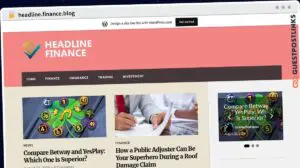 Publish Guest Post on headline.finance.blog