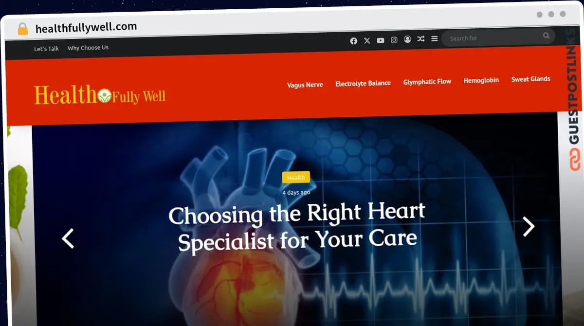 Publish Guest Post on healthfullywell.com