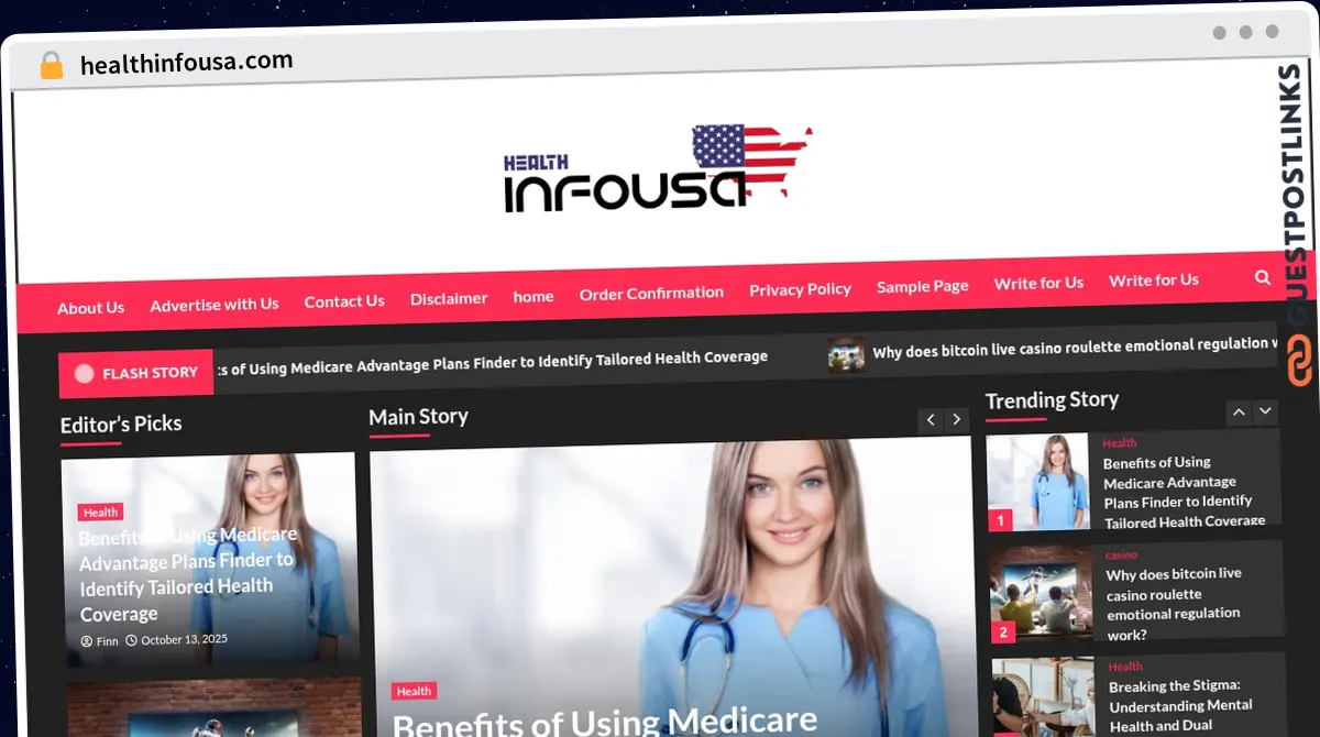 Publish Guest Post on healthinfousa.com