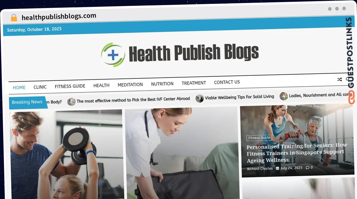 Publish Guest Post on healthpublishblogs.com