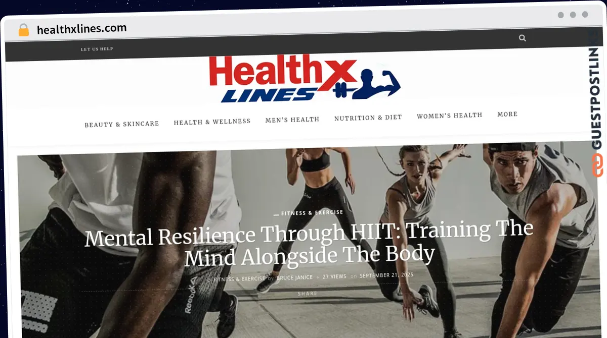 Publish Guest Post on healthxlines.com