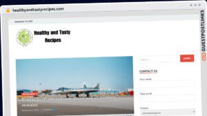 Publish Guest Post on healthyandtastyrecipes.com