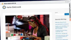 Publish Guest Post on heho-elektronik.de