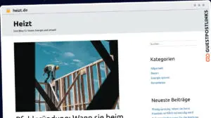 Publish Guest Post on heizt.de