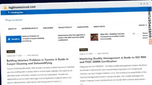 Publish Guest Post on highhomestead.com