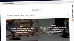 Publish Guest Post on hollanlaw.com