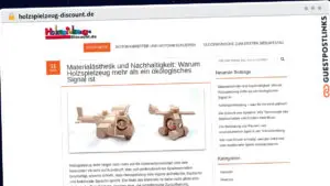 Publish Guest Post on holzspielzeug-discount.de