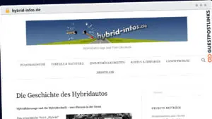 Publish Guest Post on hybrid-infos.de