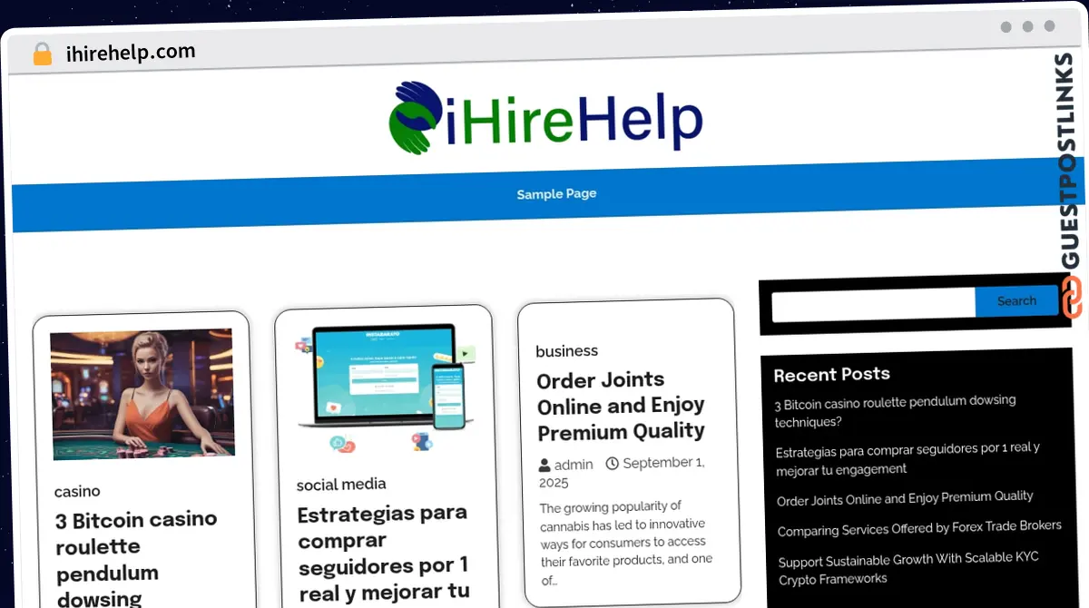 Publish Guest Post on ihirehelp.com