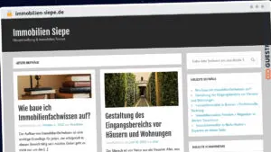 Publish Guest Post on immobilien-siepe.de