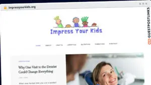 Publish Guest Post on impressyourkids.org