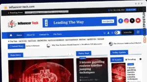 Publish Guest Post on influencer-tech.com