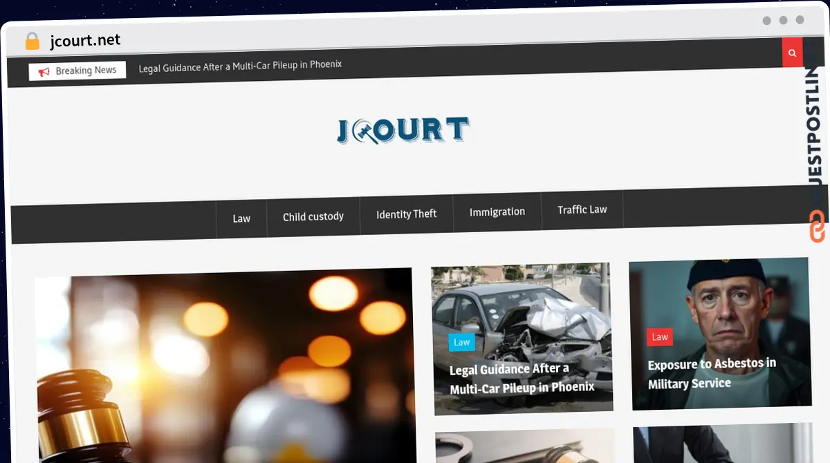 Publish Guest Post on jcourt.net