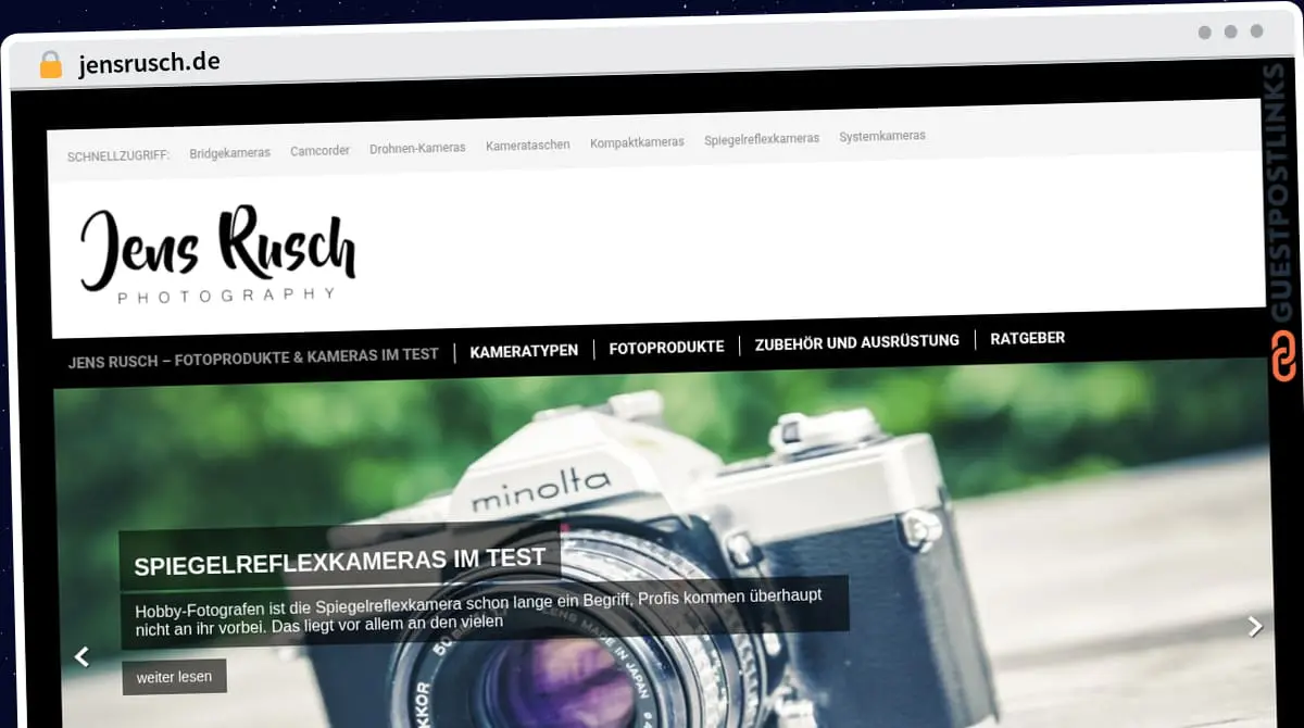 Publish Guest Post on jensrusch.de