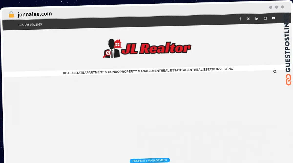 Publish Guest Post on jonnalee.com