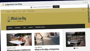 Publish Guest Post on judgements.law.blog