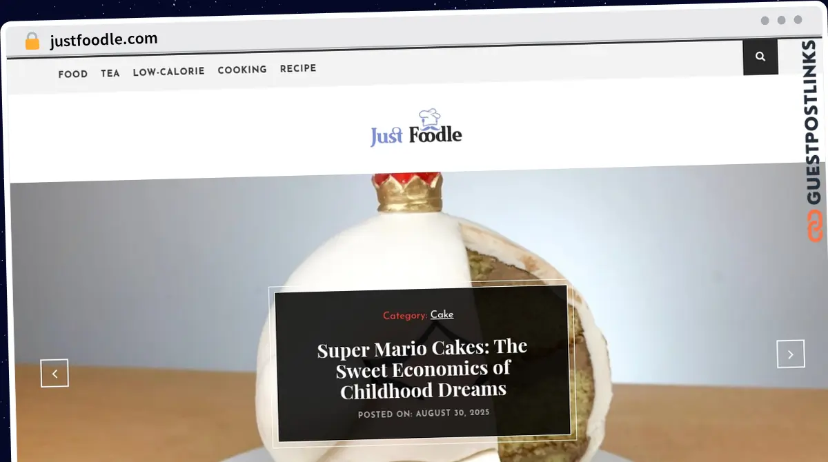 Publish Guest Post on justfoodle.com