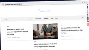 Publish Guest Post on justicelawcourts.com