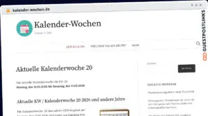 Publish Guest Post on kalender-wochen.de