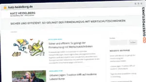 Publish Guest Post on katz-heidelberg.de