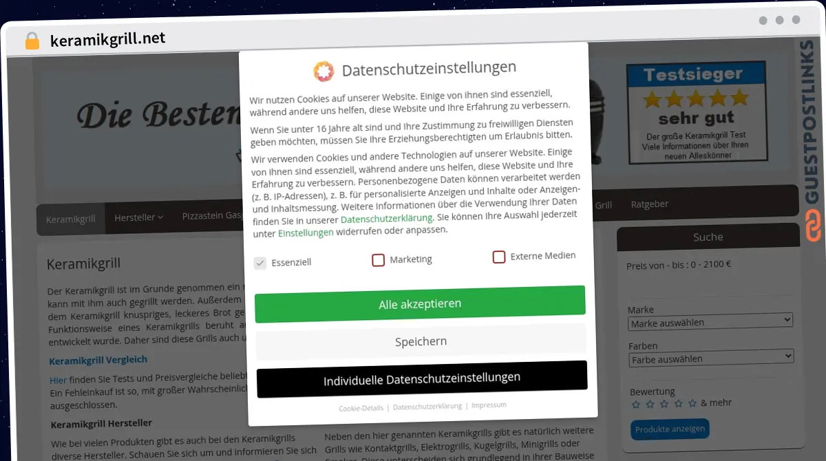Publish Guest Post on keramikgrill.net