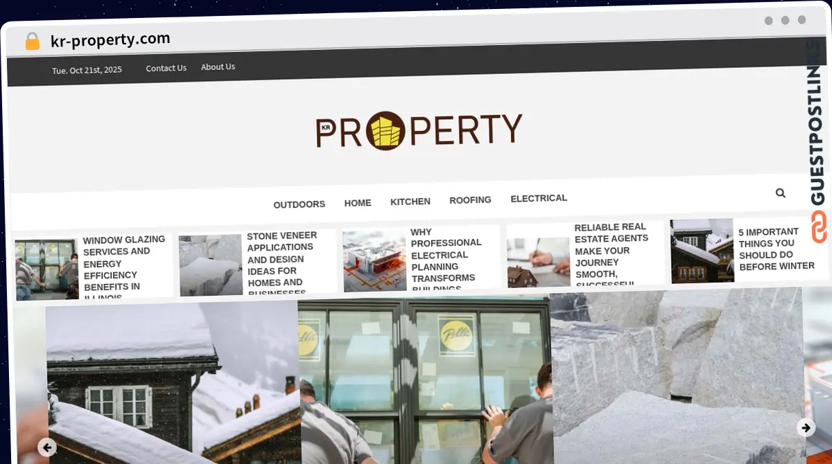 Publish Guest Post on kr-property.com