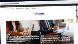 Publish Guest Post on lawsinformation.com