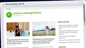 Publish Guest Post on lebens-leistungs-rente.de