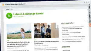 Publish Guest Post on lebens-leistungs-rente.de