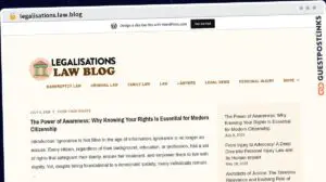 Publish Guest Post on legalisations.law.blog