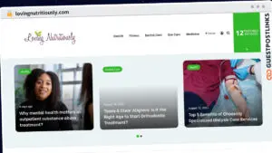 Publish Guest Post on lovingnutritiously.com