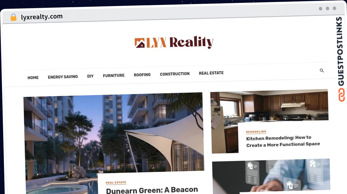 Publish Guest Post on lyxrealty.com