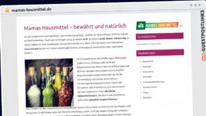 Publish Guest Post on mamas-hausmittel.de
