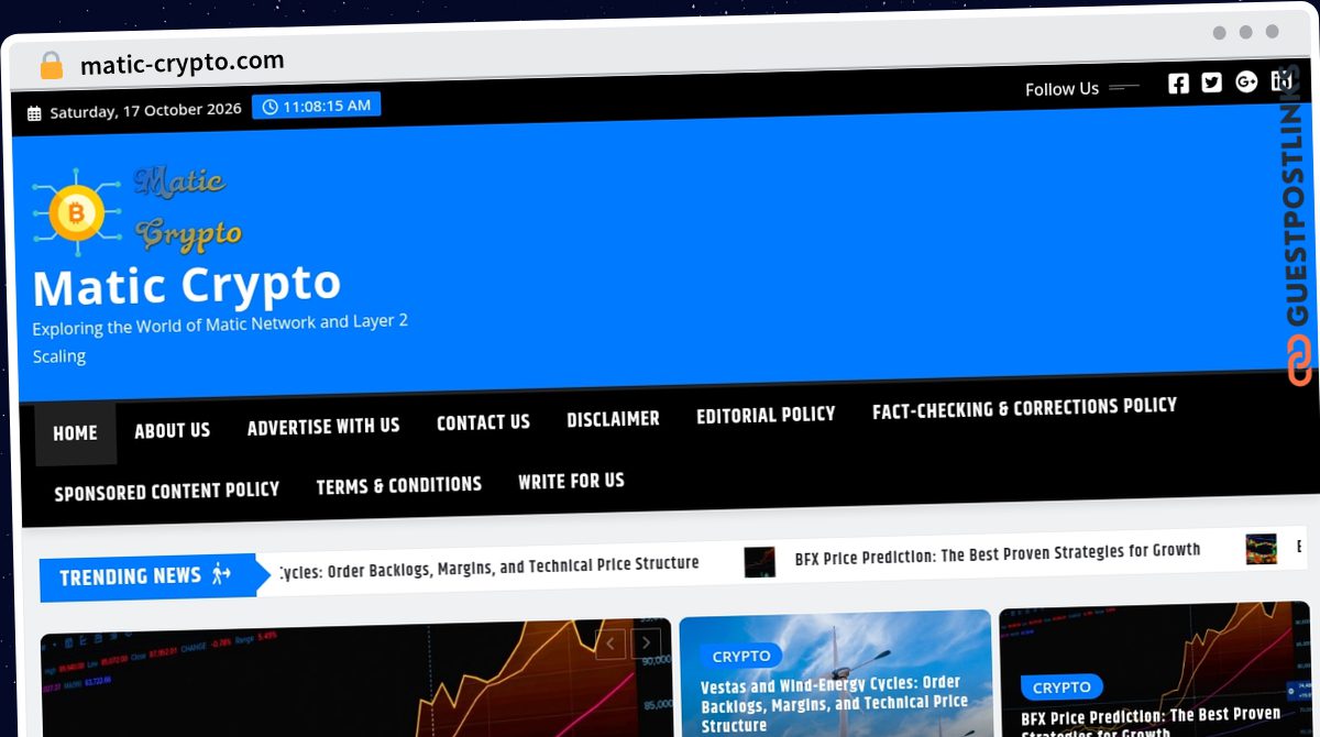 Publish Guest Post on matic-crypto.com