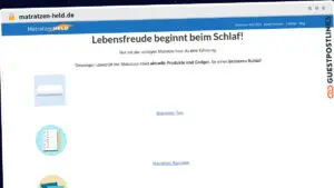 Publish Guest Post on matratzen-held.de