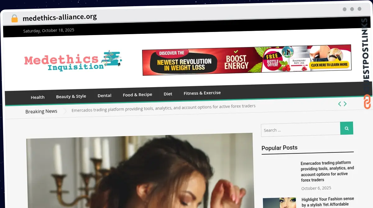 Publish Guest Post on medethics-alliance.org