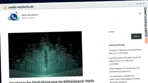 Publish Guest Post on media-residents.de