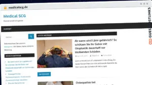 Publish Guest Post on medicalscg.de