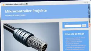 Publish Guest Post on mikrocontroller-projekte.de