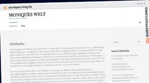 Publish Guest Post on moniques-blog.de
